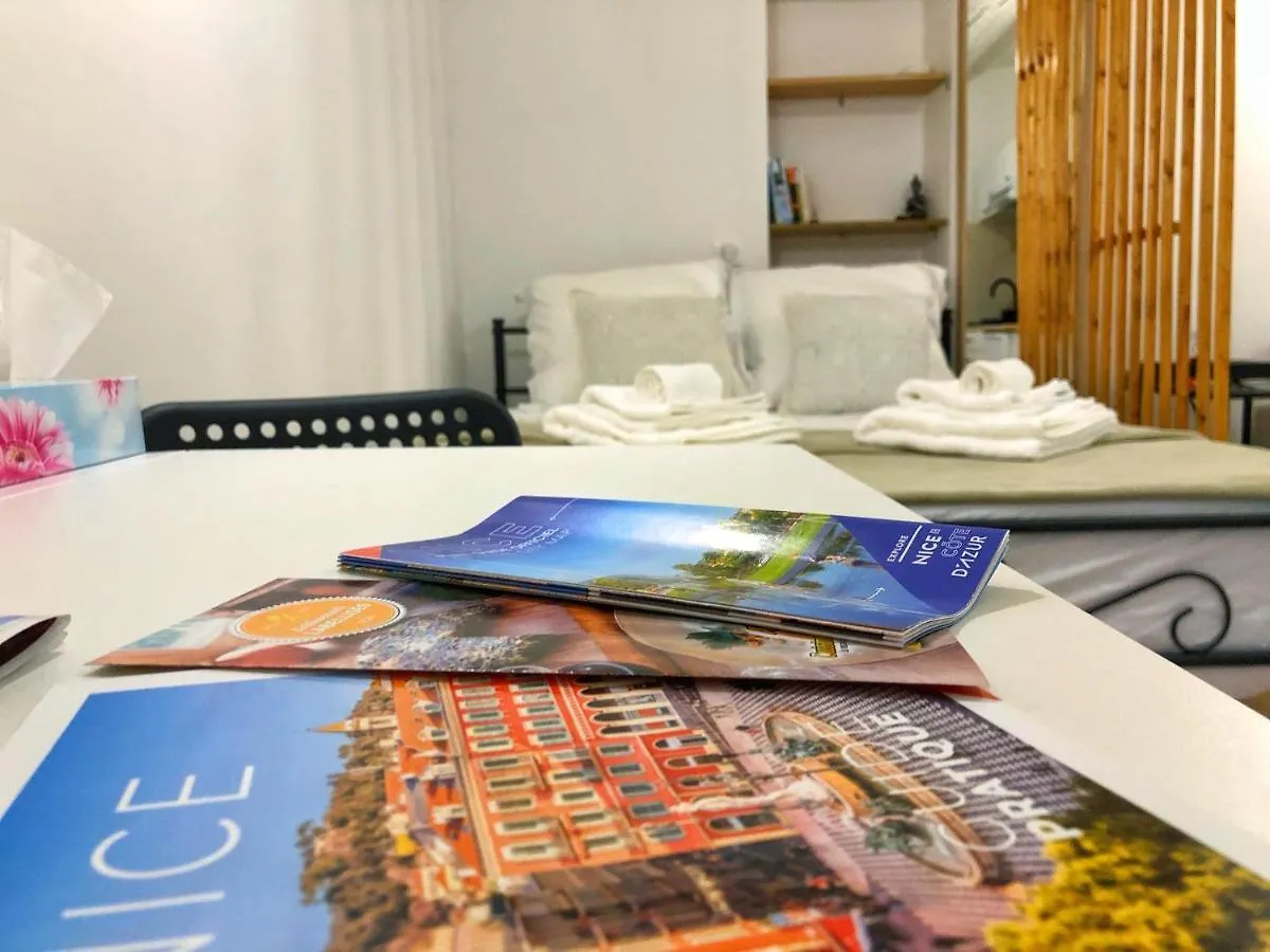 Apartment Cosy Modern Studio In The Heart Of Nice With Ac